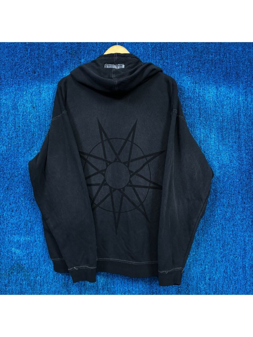 Slipknot Self Titled Graphic Zip Up Hoodie Size XXL